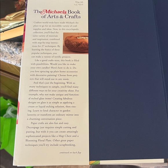 The Michaels Book of Arts & Crafts - Picture 2 of 4